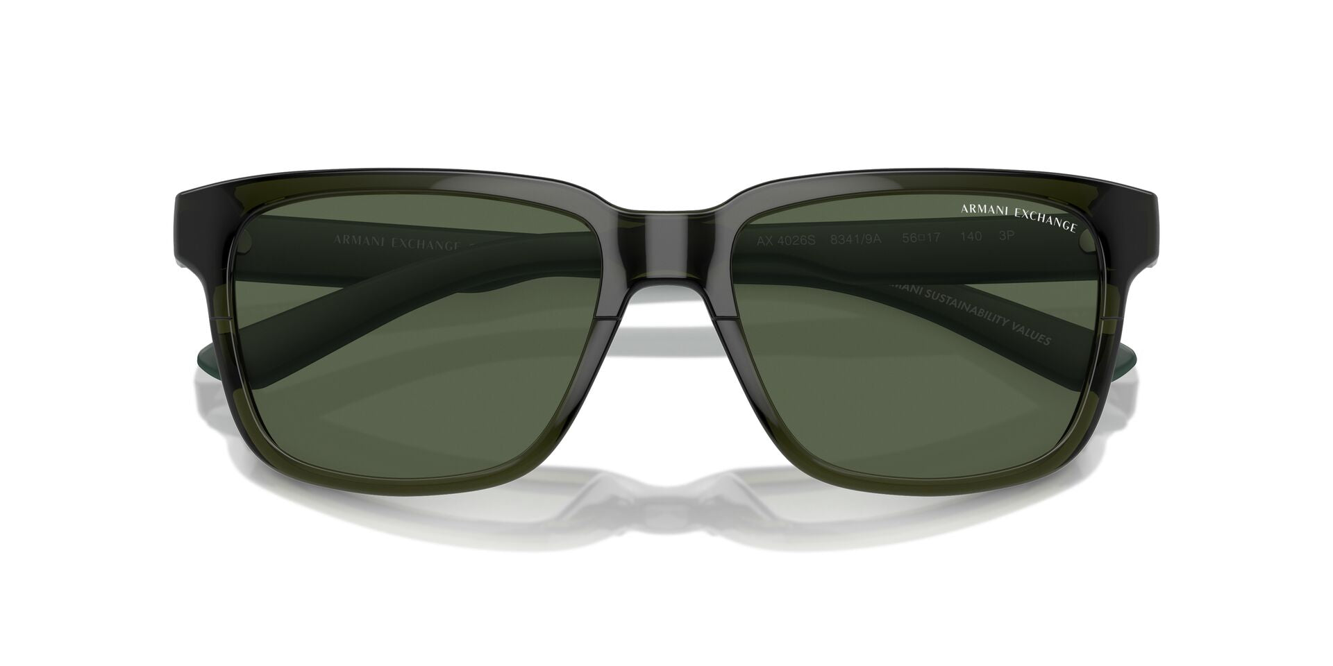 ARMANI EXCHANGE AX4026S 83419A-S56 (Verde Traslúcido Brillante)