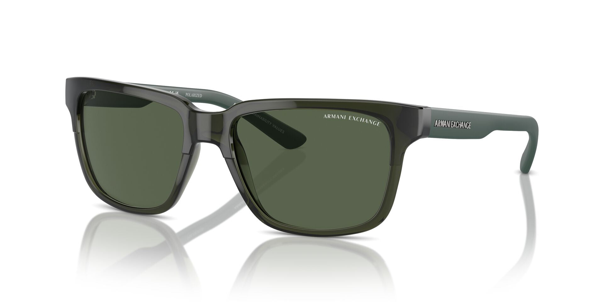 ARMANI EXCHANGE AX4026S 83419A-S56 (Verde Traslúcido Brillante)