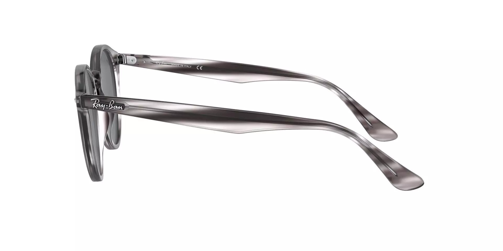 Ray-Ban Round Havana Gris a Rayas