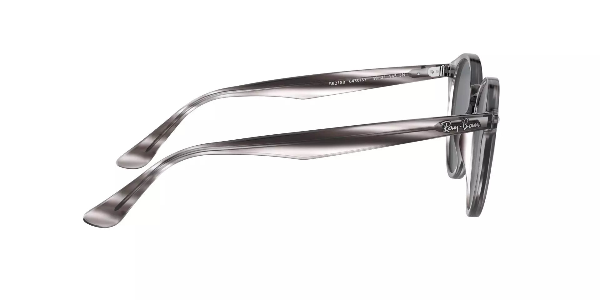 Ray-Ban Round Havana Gris a Rayas