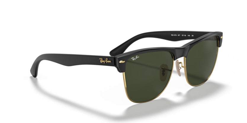 RAY-BAN CLUBMASTER OVERSIZED RB4175 -S57 (Black On Gold)