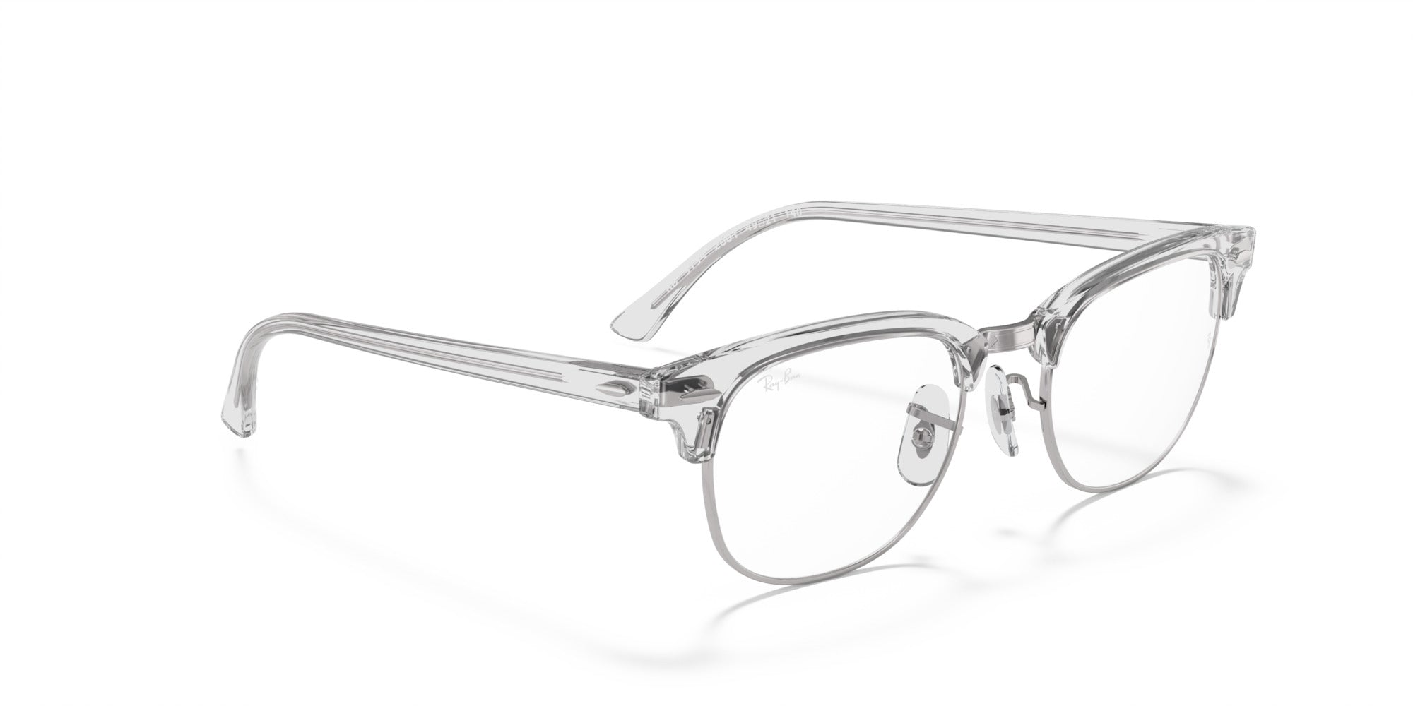 RAY-BAN Clubmaster RX5154 2001-S53 (Blanco Traslúcido)