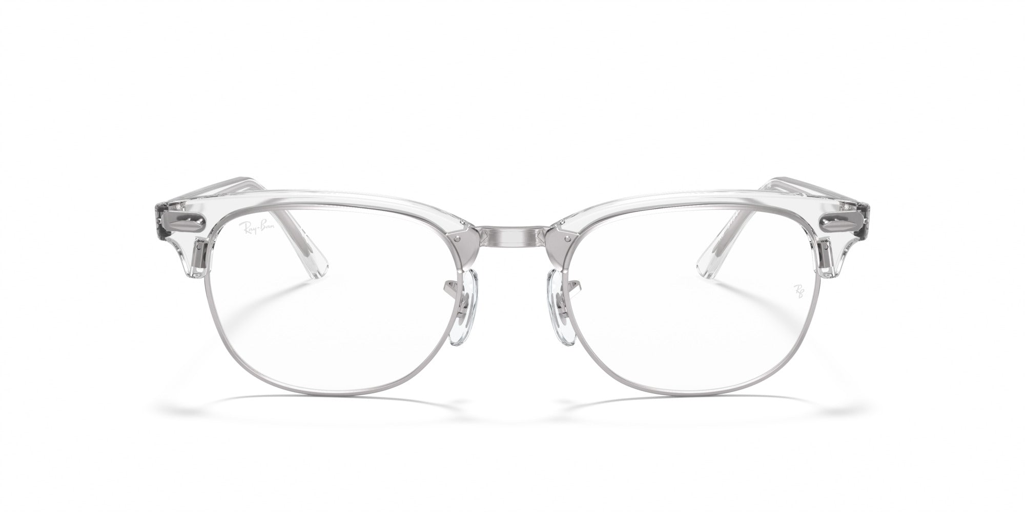 RAY-BAN Clubmaster RX5154 2001-S53 (Blanco Traslúcido)