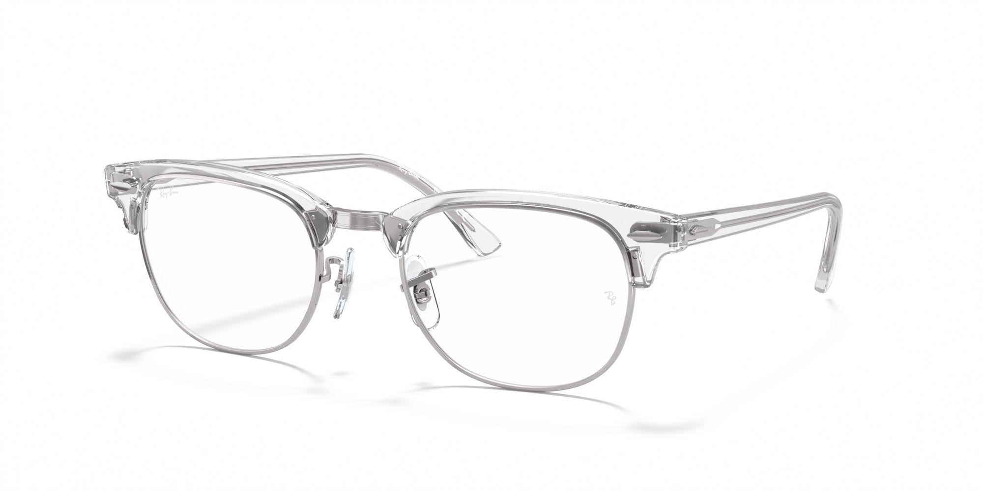 RAY-BAN Clubmaster RX5154 2001-S53 (Blanco Traslúcido)