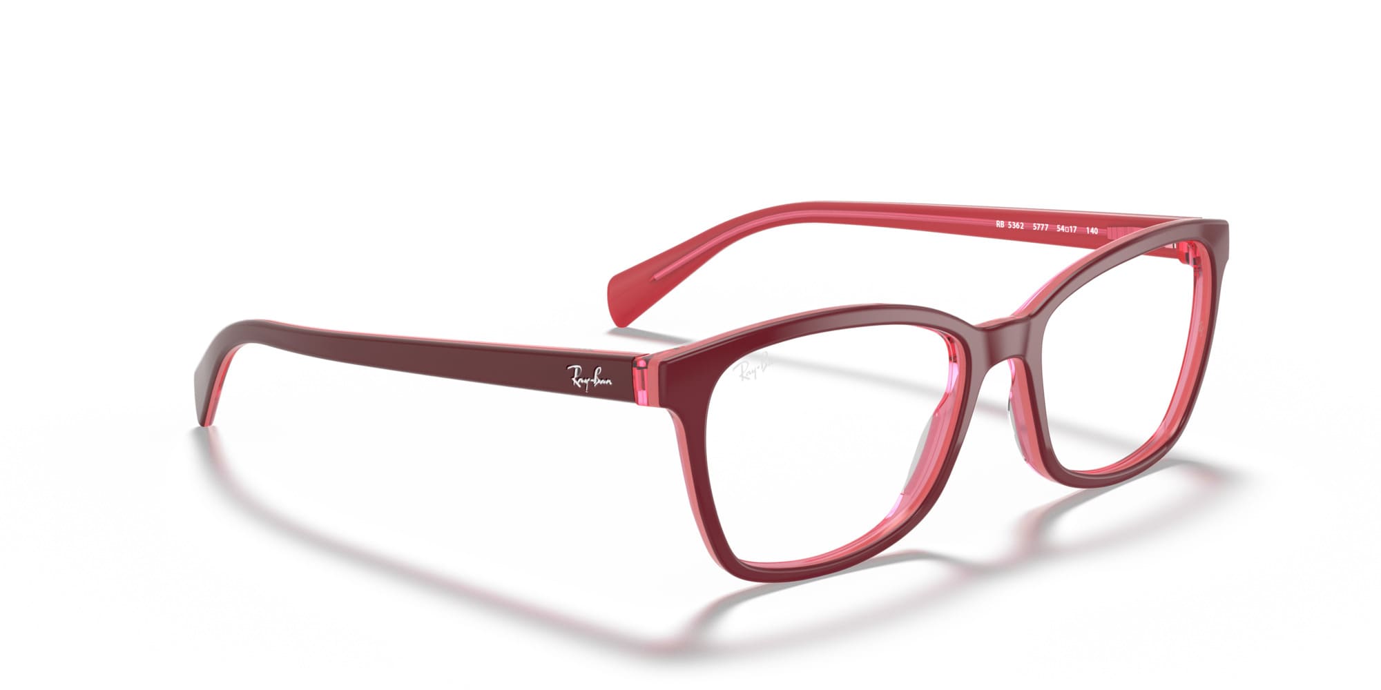 RAY-BAN RX5362 5777-S52 (Púrpura y Rojizo)
