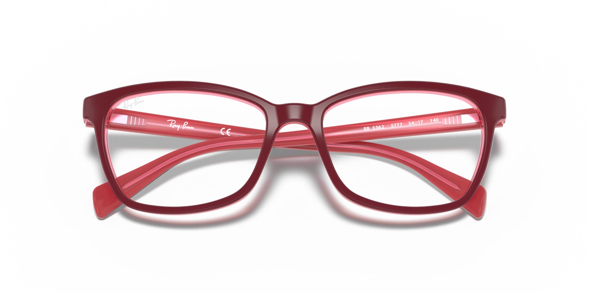 RAY-BAN RX5362 5777-S52 (Púrpura y Rojizo)