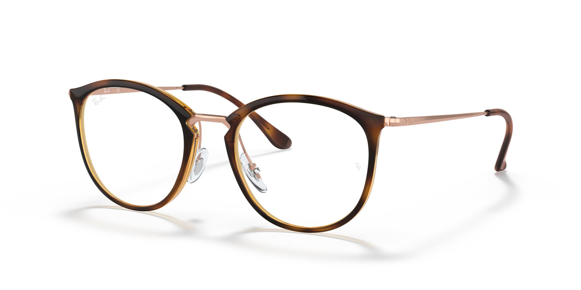 RAY-BAN RX7140 5687-S51 (Havana a Rayas)