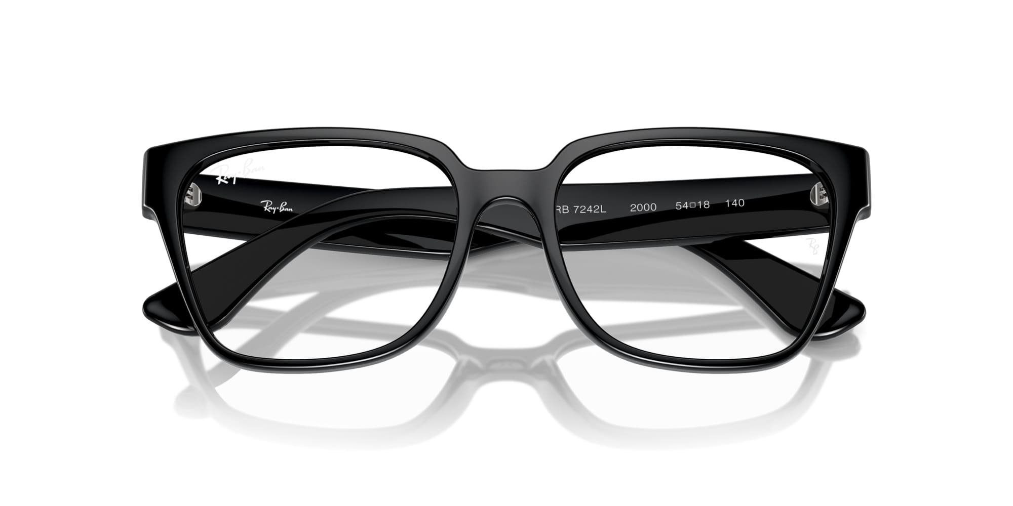 RAY-BAN RX7242L 2000-S54 (Negro)