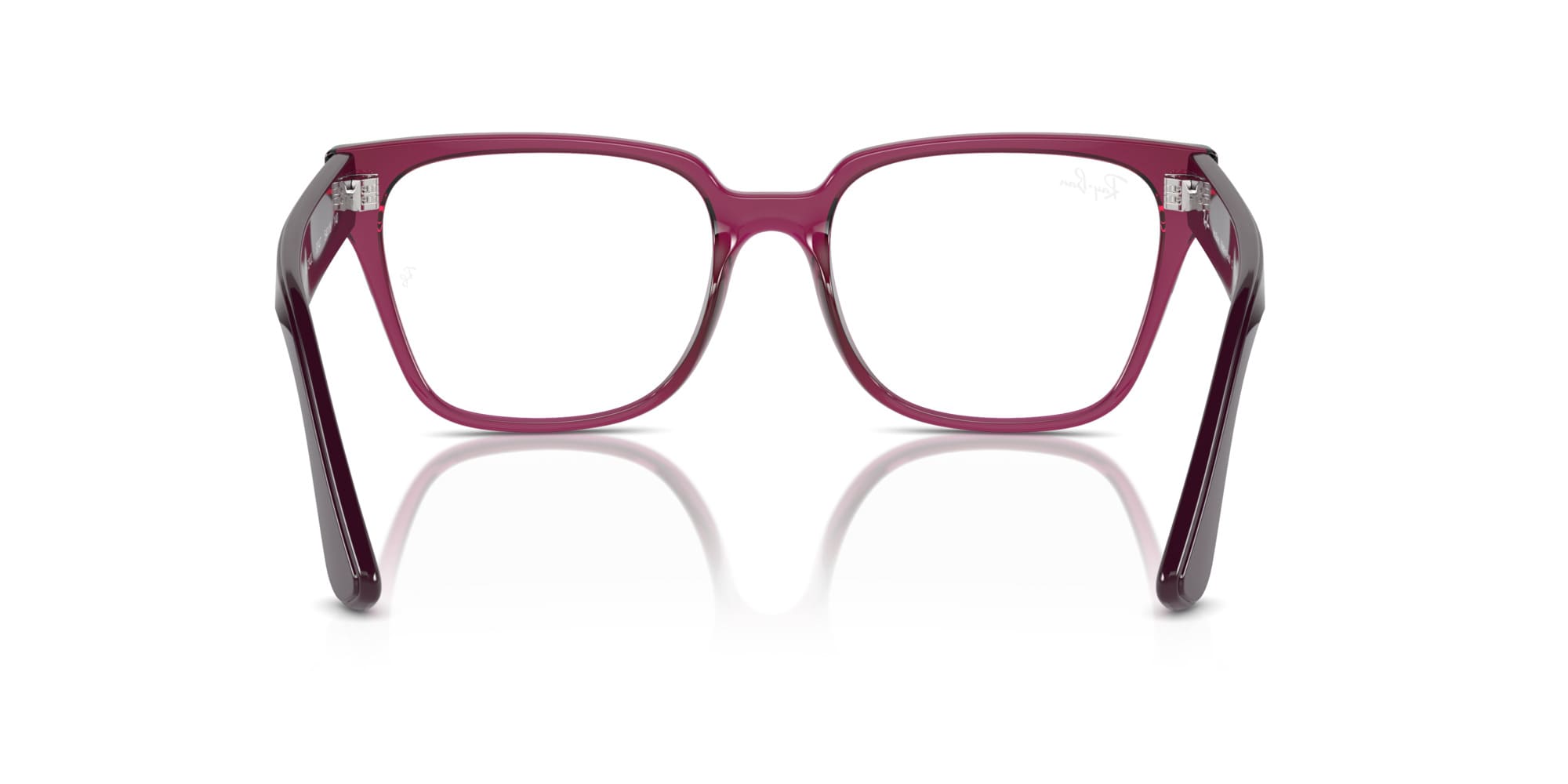 RAY-BAN RX7242L 8347-S54 (Borgoña Traslúcido)