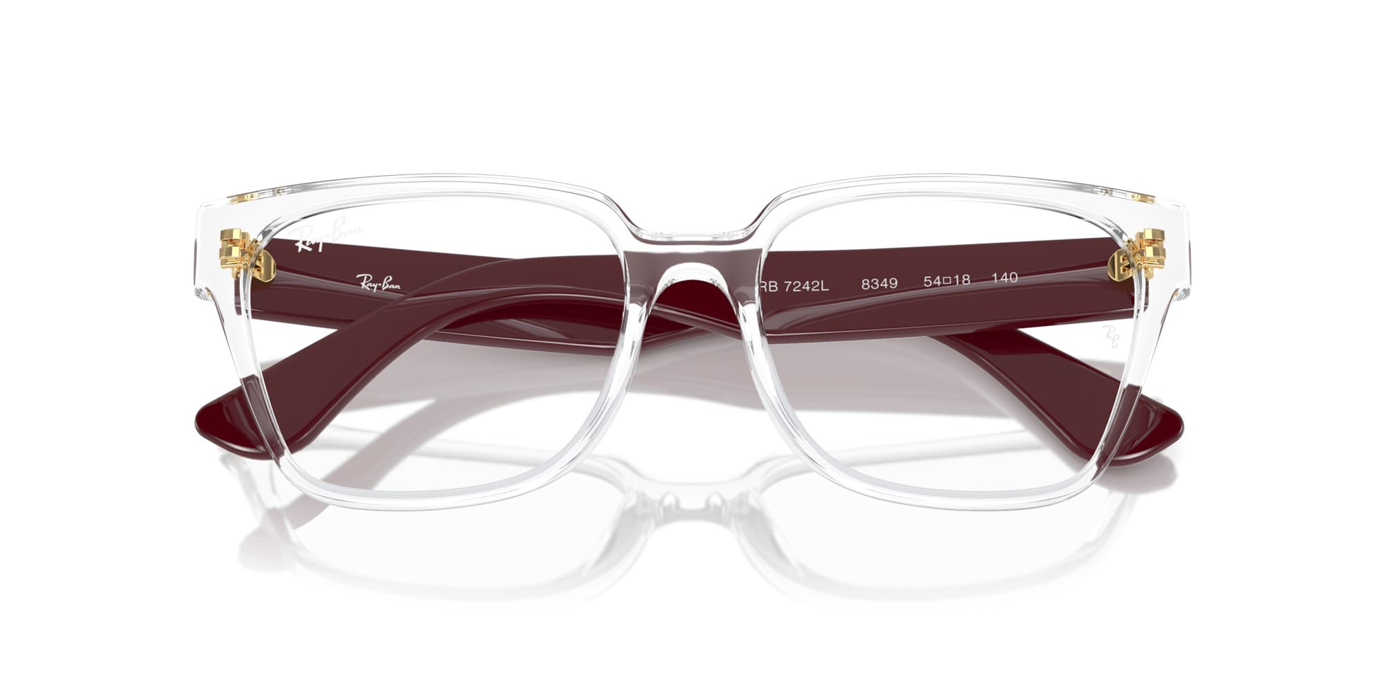 RAY-BAN RX7242L 8349-S54 (Traslúcido)