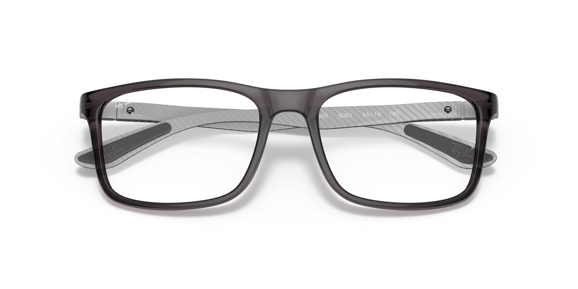 RAY-BAN RX8908 8061-S55 (Gris Traslúcido)
