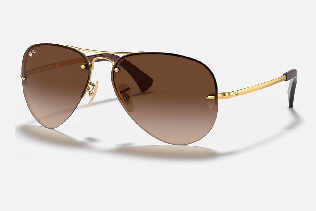 RAY-BAN RB3449 -S59 (Polished Gold)