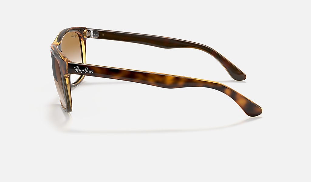 RAY-BAN RB4181 -S57 (Polished Light Havana)