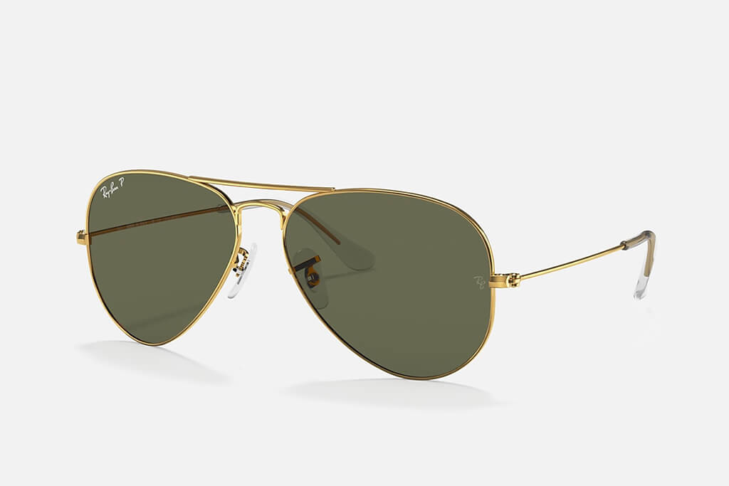 RAY-BAN AVIATOR CLASSIC RB3025 -S55 (Polished Gold Green)