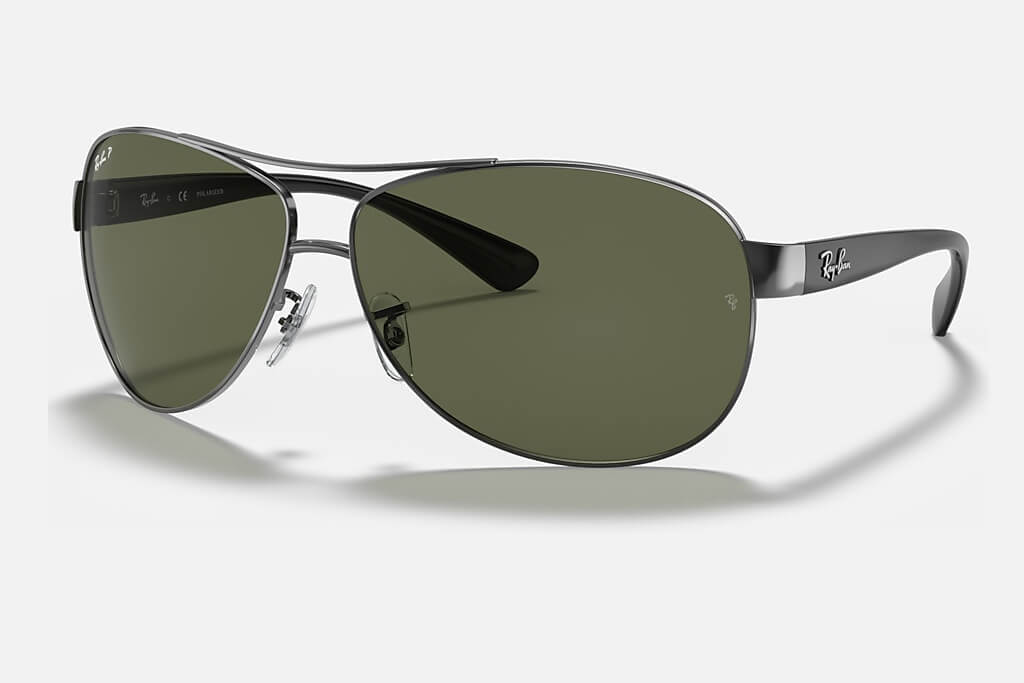 RAY-BAN RB3386 -S63 (Polished Gunmetal)