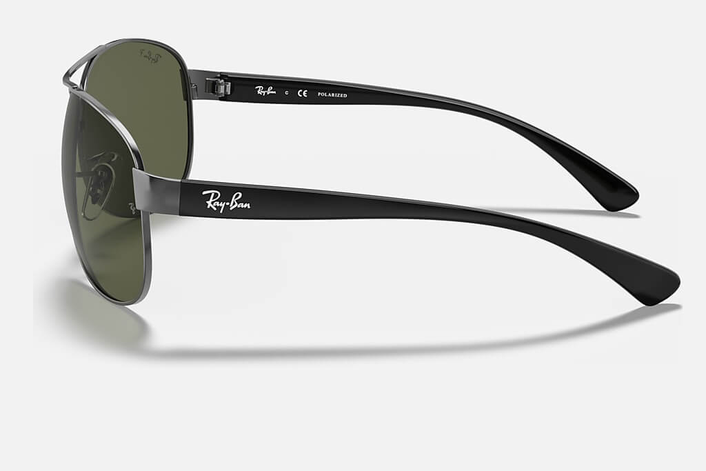 RAY-BAN RB3386 -S63 (Polished Gunmetal)