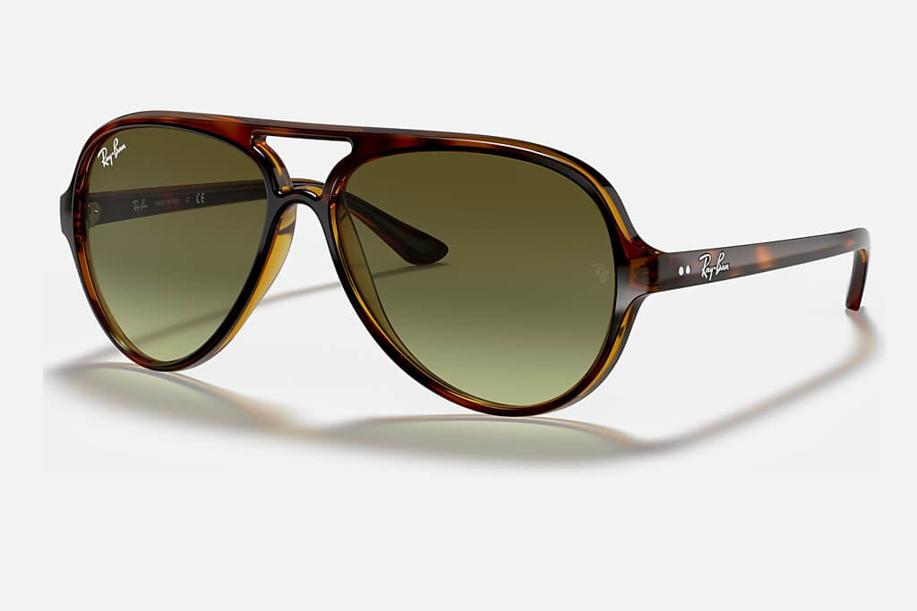 RAY-BAN CATS 5000 CLASSIC RB4125 -S59 (Polished Light Havana)