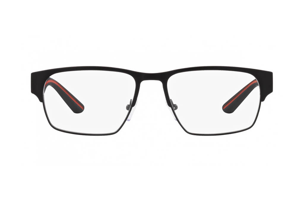 Marco de lente óptico Armani Exchange AX1059. Marco óptico más cristales incluidos. Lente para hombre. Lente para cara redonda, cuadrada, rectangular, ovalada, triangular, corazón. Lente con filtro de luz de azul.