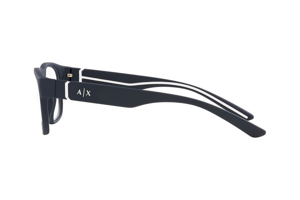 Marco de lente óptico Armani Exchange AX3102U. Marco óptico más cristales incluidos. Lente para mujer. Lente para cara redonda, cuadrada, rectangular, ovalada, triangular, corazón. Lente con filtro de luz de azul.