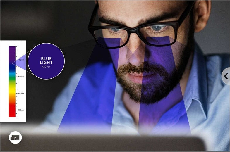 Cristales con filtro de luz azul - óptica online optisalud