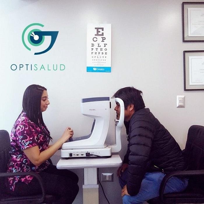Óptica Online y Consulta oftalmológica Optisalud. Clínica de la vista, Oftalmólogo, Oftalmología, examen de la vista, Receta de lentes ópticos, lentes de contacto, contactología, contactólogo, receta lentes de contacto. Examen Visual