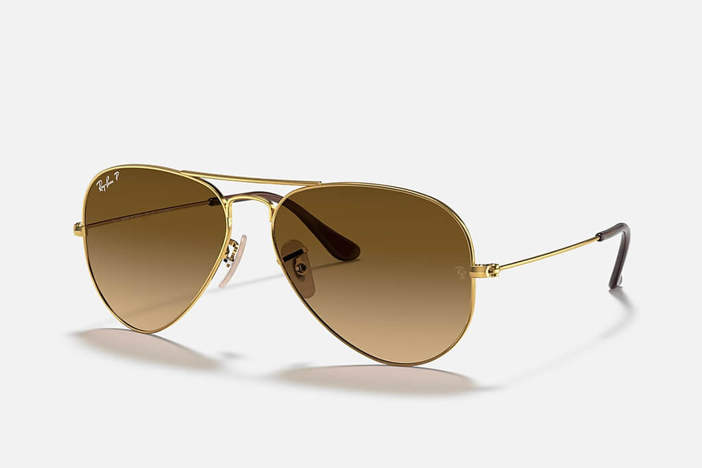 RAY-BAN AVIATOR GRADIENT RB3025 -S58 (Polished Gold)