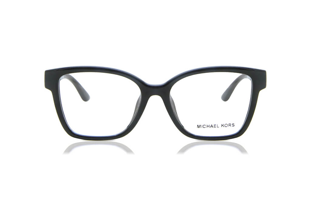 Marco de lente óptico Michael Kors modelo Karlie I MK4094U. Marco óptico más cristales incluidos. Lente para mujer. Lente para cara redonda, cuadrada, rectangular, ovalada, triangular, corazón. Lente con filtro de luz de azul.