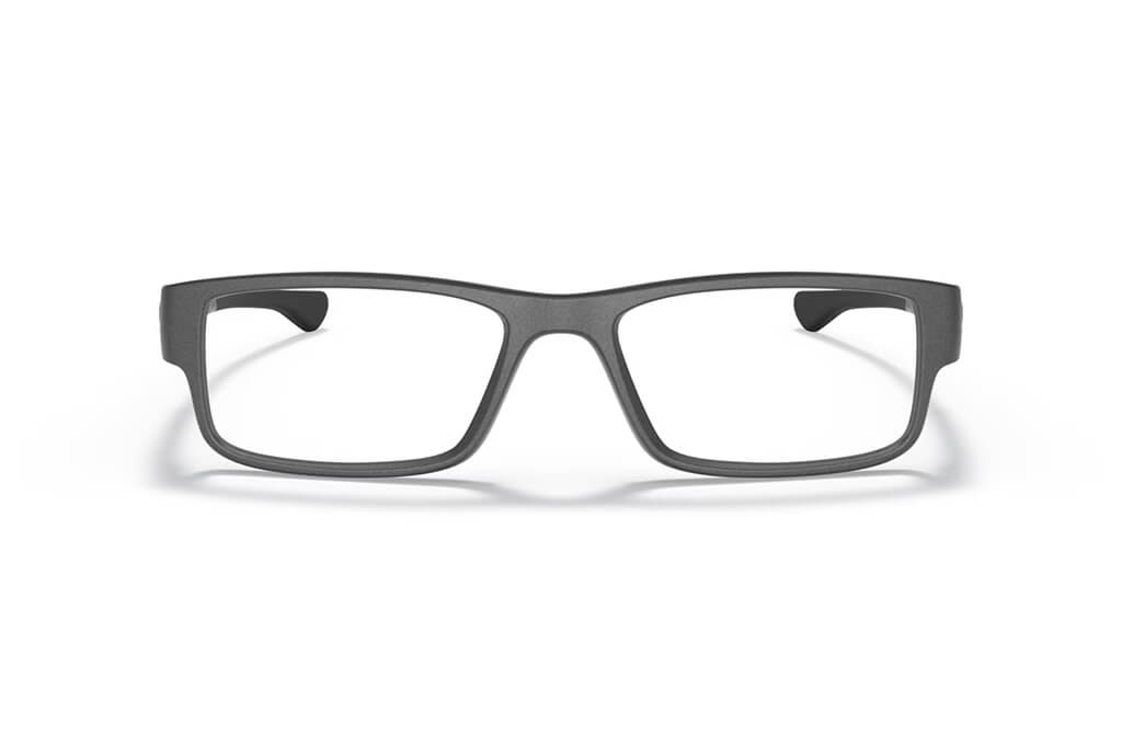 Marco de lente óptico Oakley Airdrop OX8046. Marco óptico más cristales incluidos. Lente para hombre. Lente para cara redonda, cuadrada, rectangular, ovalada, triangular, corazón. Lente con filtro de luz de azul.
