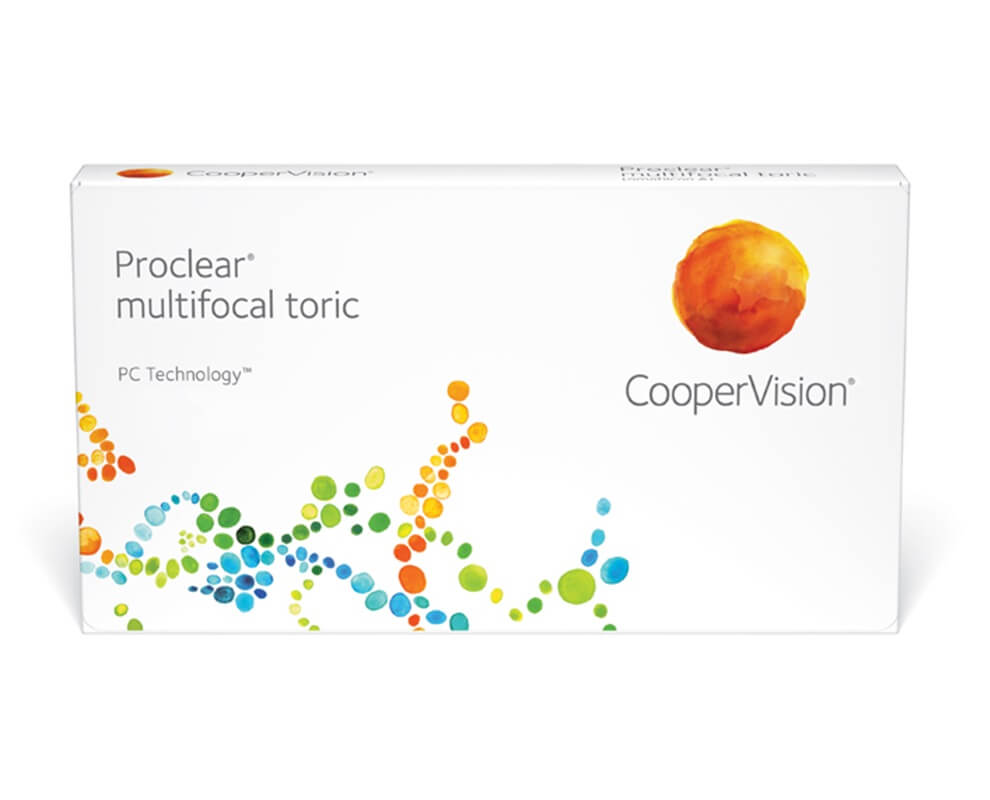 Lente de contacto Proclear Multifocal Tórico para presbicia con astigmatísmo