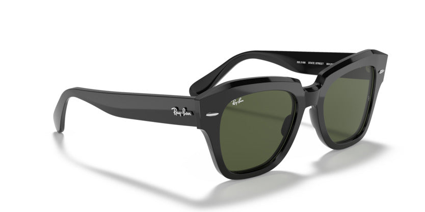 RAY-BAN STATE STREET RB2186 -S52 (Polished Black)