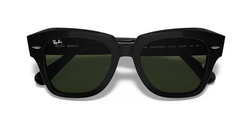 RAY-BAN STATE STREET RB2186 -S52 (Polished Black)