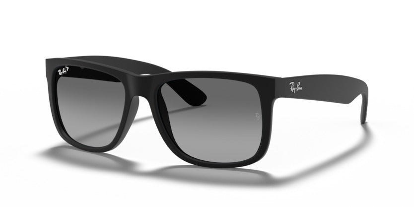 RAY-BAN JUSTIN RB4165L -S57 (Rubber Black Polarizado)