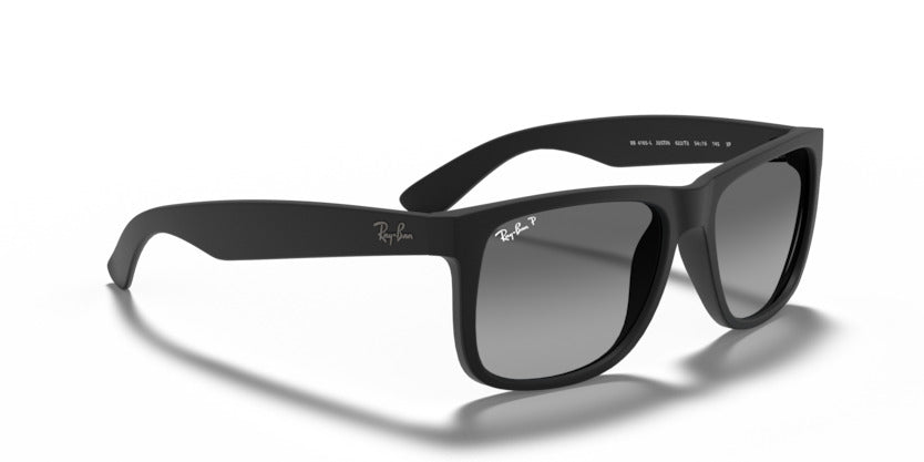 RAY-BAN JUSTIN RB4165L -S57 (Rubber Black Polarizado)