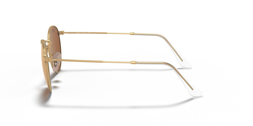 RAY-BAN ROUND FLASH LENSES RB3447 -S50 (Matte Gold)