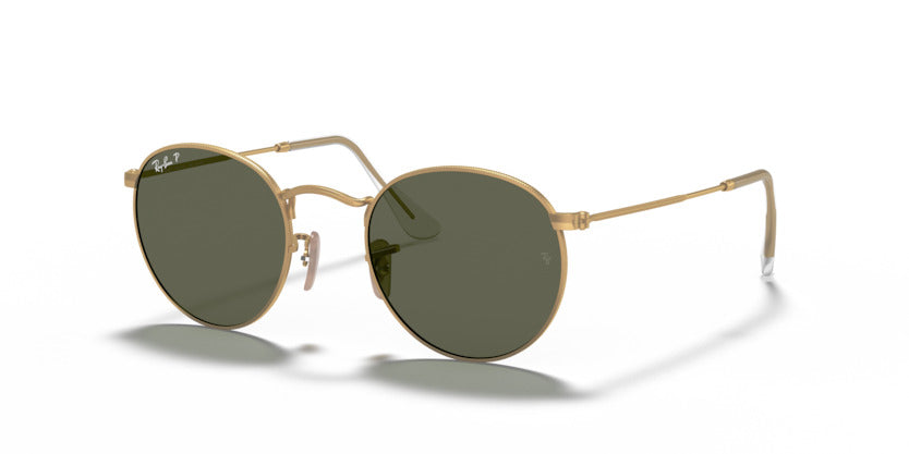 RAY-BAN ROUND METAL RB3447 -S50 (Matte Gold)