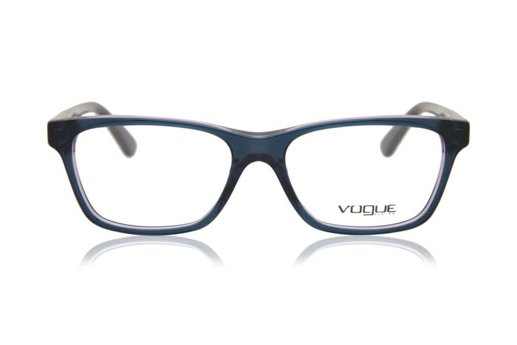 Marco de lente óptico Vogue VO2787. Marco óptico más cristales incluidos. Lente para mujer. Lente para cara redonda, cuadrada, rectangular, ovalada, triangular, corazón. Lente con filtro de luz de azul.