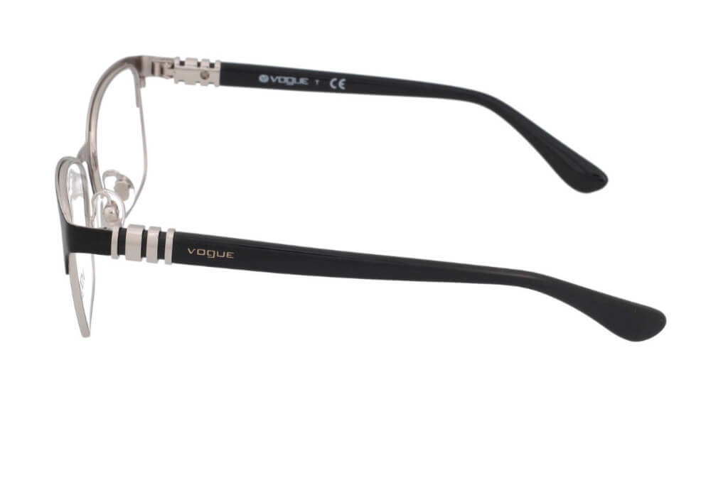 Marco de lente óptico Vogue VO4050. Marco óptico más cristales incluidos. Lente para mujer. Lente para cara redonda, cuadrada, rectangular, ovalada, triangular, corazón. Lente con filtro de luz de azul.