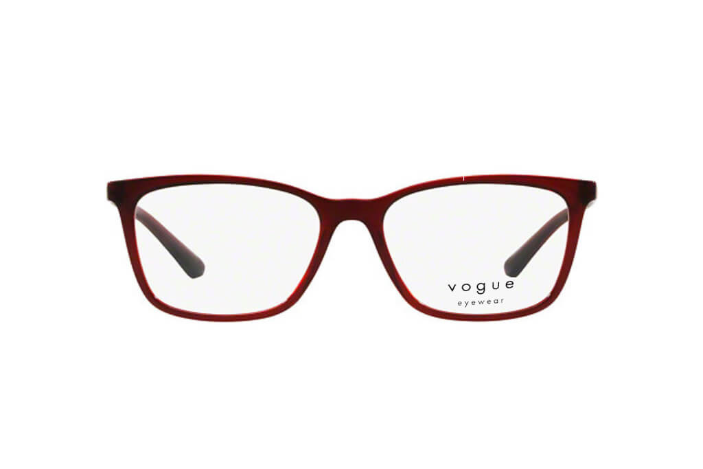 Marco de lente óptico Vogue VO5224. Marco óptico más cristales incluidos. Lente para mujer. Lente para cara redonda, cuadrada, rectangular, ovalada, triangular, corazón. Lente con filtro de luz de azul.