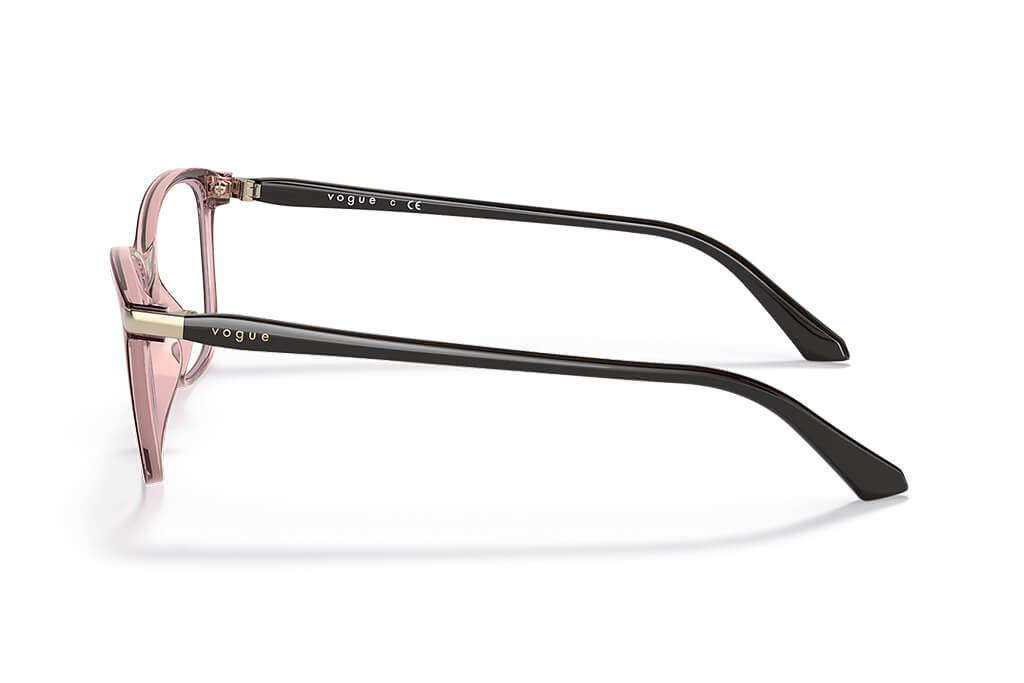 Marco de lente óptico Vogue VO5378. Marco óptico más cristales incluidos. Lente para mujer. Lente para cara redonda, cuadrada, rectangular, ovalada, triangular, corazón. Lente con filtro de luz de azul.