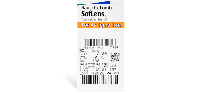 Soflens Astigmatismo (tórico)
