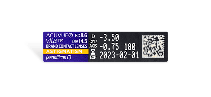 Acuvue Vita Astigmatísmo (tórico)