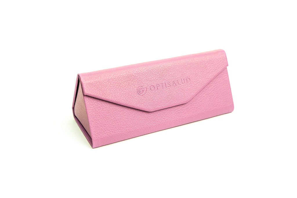 Estuche Magnético Plegable Lentes Ópticos Color Morado, Óptica Online Optisalud, Chile, Temuco, Osorno, Santiago - 1