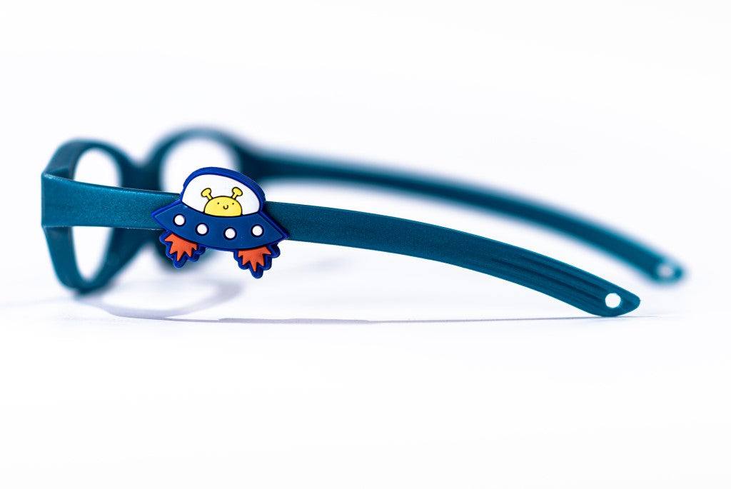 Accesorios para armazones de lentes ópticos infantiles miraflex, accesorios miraflex encanto twins alfie para marcos de anteojos ópticos flexibles infantiles para niños.