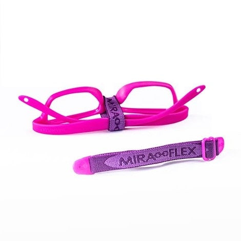 Faja o banda elástica de repuesto para marcos o armazones de lentes ópticos infantiles flexibles e irrompibles miraflex color bs