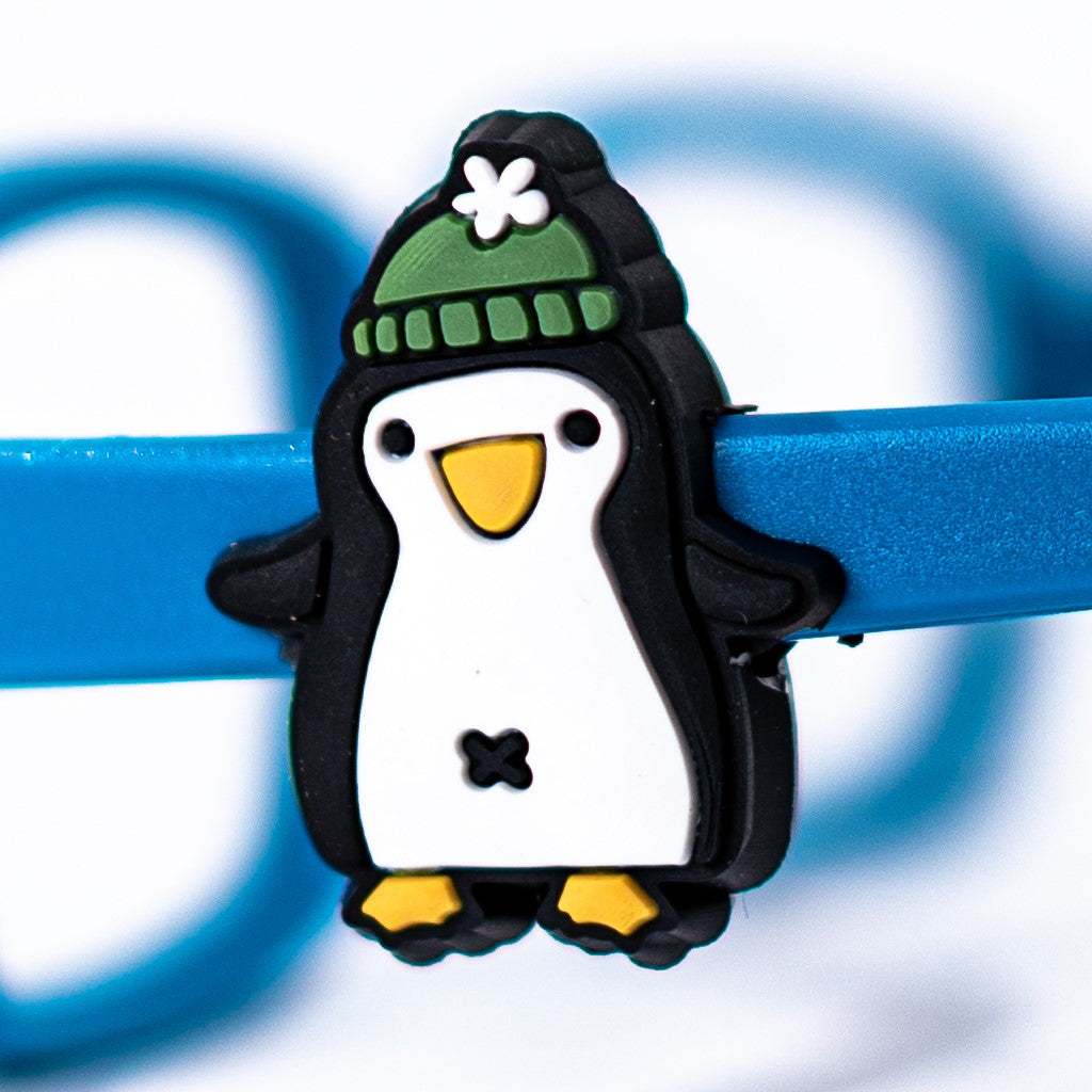 Accesorios para armazones de lentes ópticos infantiles miraflex, accesorios miraflex encanto twins penguin para marcos de anteojos ópticos flexibles infantiles para niños.