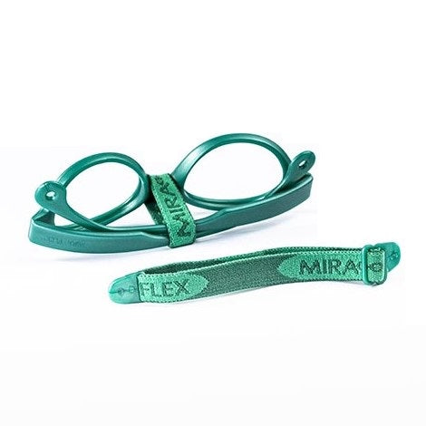 Faja o banda elástica de repuesto para marcos o armazones de lentes ópticos infantiles flexibles e irrompibles miraflex color vp