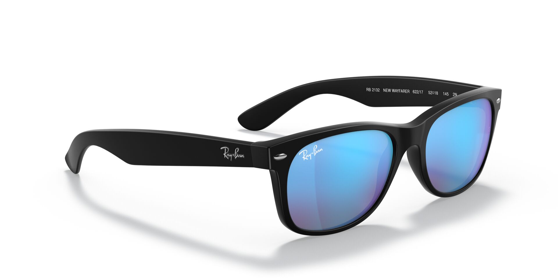 RAY-BAN NEW WAYFARER RB2132 622/17-S55 (Goma Negra)