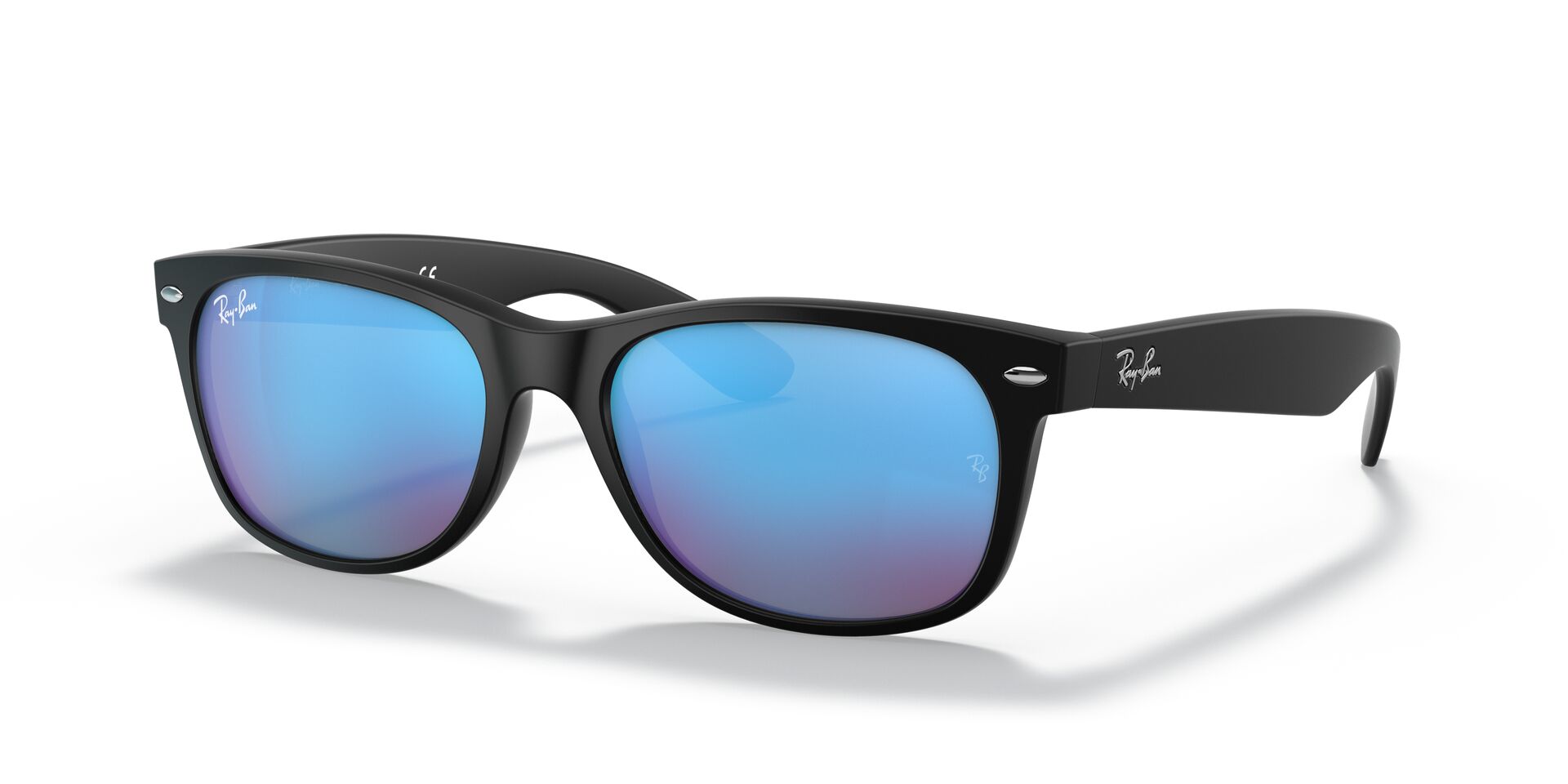 RAY-BAN NEW WAYFARER RB2132 622/17-S55 (Goma Negra)