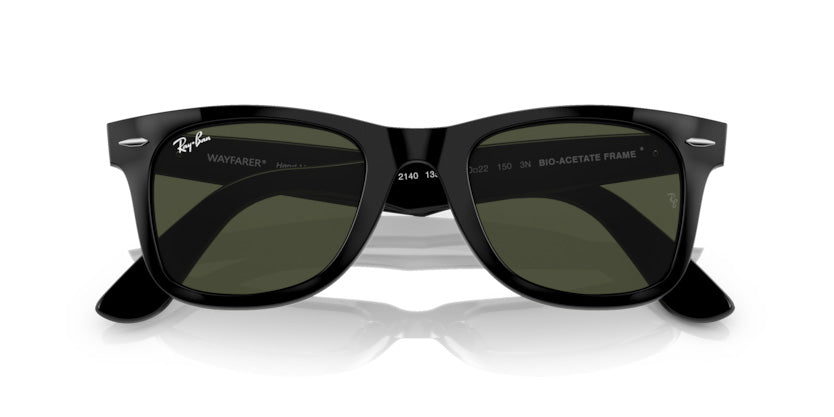 Gafa de sol marca Ray-Ban RB2140 modelo Wayfarer. Polarizada para mayor confort visual.