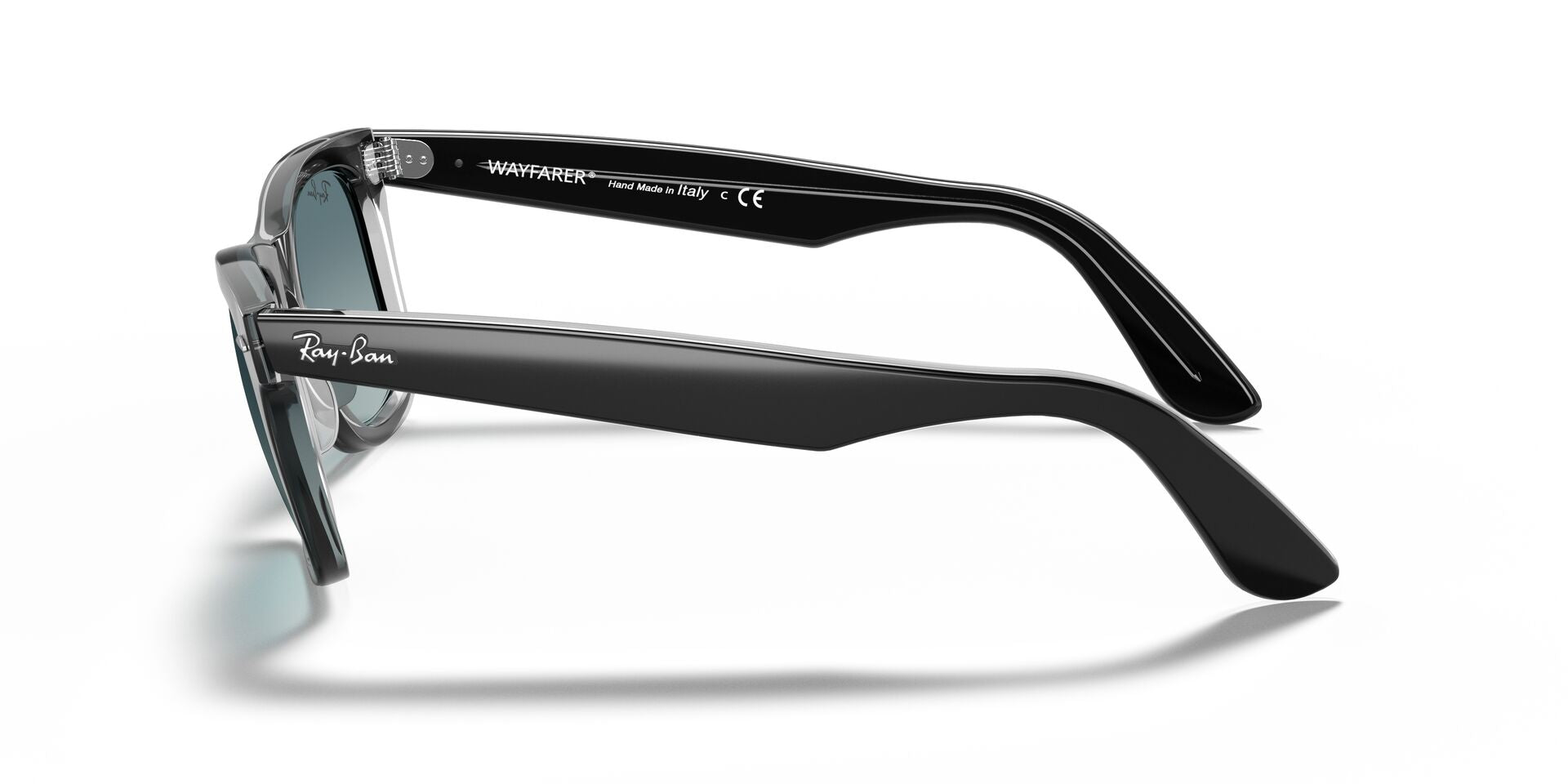 RAY-BAN ORIGINAL WAYFARER CLASSIC RB2140 -S50 (Black on Transparent)